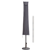 Sekey 190 x 30/50 cm protective cover for 350 cm parasol, made of Oxford fabric